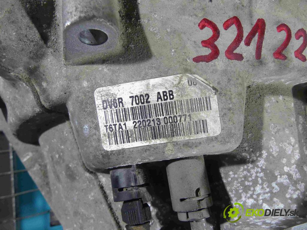 Ford Focus Mk3 2010-2018 1.6 16v 105 HP manual 77 kW 1596 cm3 5- prevodovka stupeň,rýchlosť manual DV6R-7002-ABB