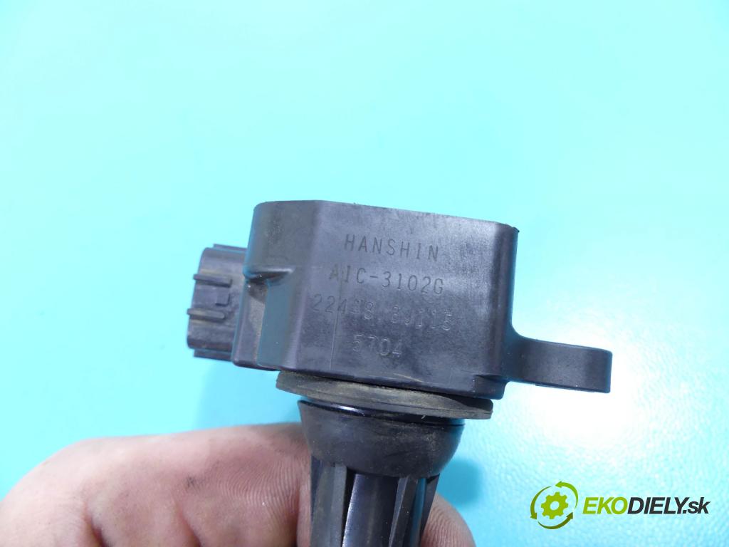 Nissan Murano Z50 2003-2008 3.5 V6 234KM automatic 172 kW 3498 cm3 5- cievka zapaľovacia 22448-8J115 (Zapaľovacie cievky, moduly)