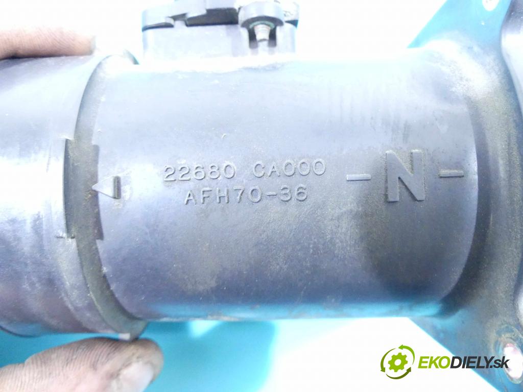 Nissan Murano Z50 2003-2008 3.5 V6 234KM automatic 172 kW 3498 cm3 5- průtokoměr: 22680 CA000 (Váhy vzduchu)