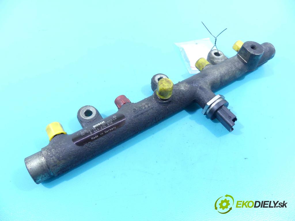 Peugeot Boxer I 1994-2006 2.2 hdi 101 HP manual 74 kW 2179 cm3 5- lišta vstrekovacia 0445214019 (Vstrekovacie lišty)