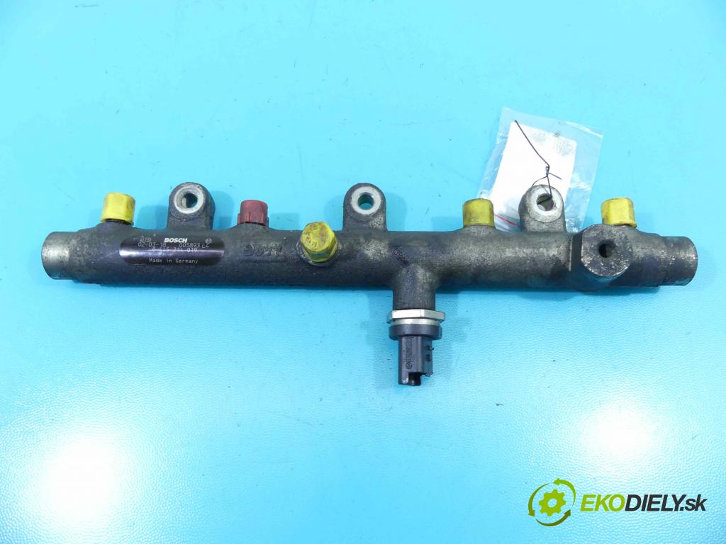 Peugeot Boxer I 1994-2006 2.2 hdi 101 HP manual 74 kW 2179 cm3 5- lišta vstrekovacia 0445214019 (Vstrekovacie lišty)