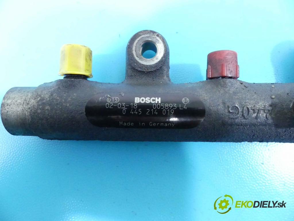 Peugeot Boxer I 1994-2006 2.2 hdi 101 HP manual 74 kW 2179 cm3 5- lišta vstrekovacia 0445214019 (Vstrekovacie lišty)