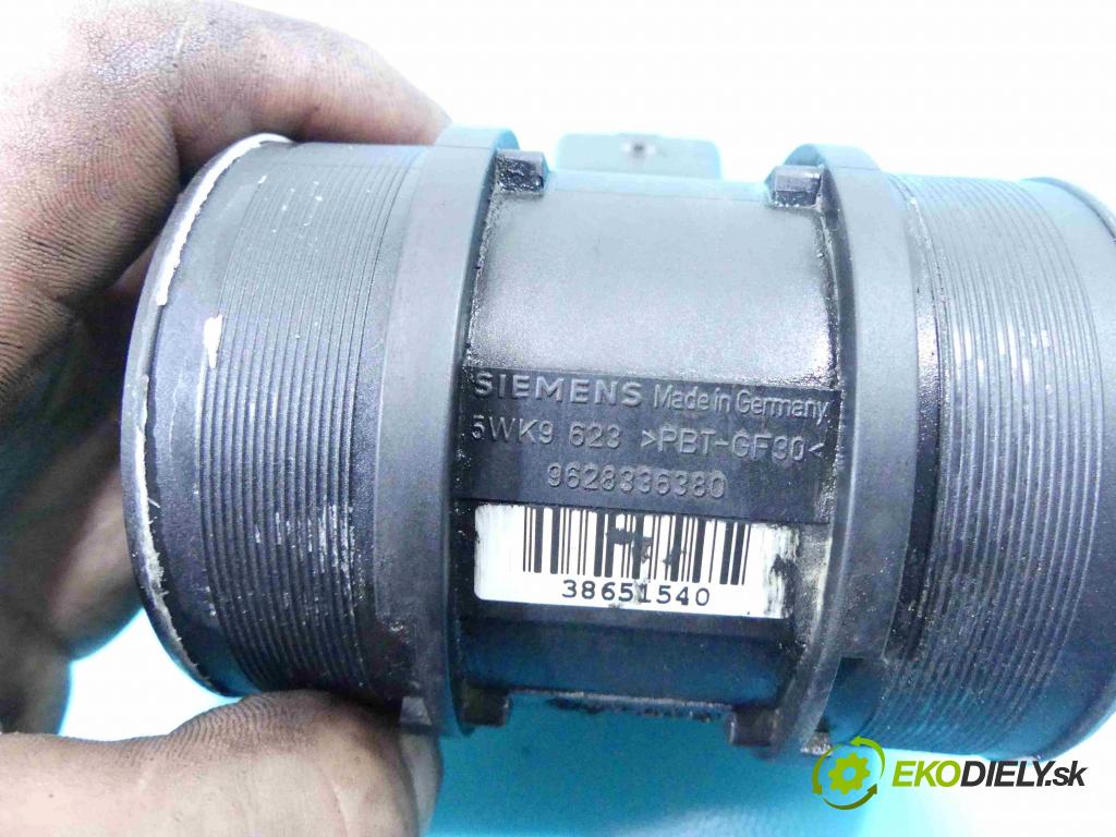 Peugeot Boxer I 1994-2006 2.2 hdi 101 HP manual 74 kW 2179 cm3 5- průtokoměr: 9628336380 (Váhy vzduchu)