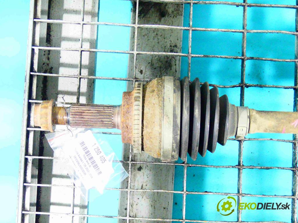 Toyota Avensis II T25 2003-2008 2.0 D4D 116 HP manual 85 kW 1995 cm3 5- poloos ľavé  (Poloosy)