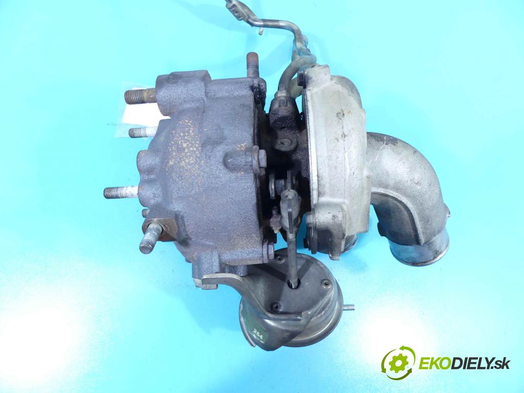 Toyota Avensis II T25 2003-2008 2.0 D4D 116 HP manual 85 kW 1995 cm3 5- turbodúchadlo, turbo 727210-1 (Turbodúchadlá (kompletné))