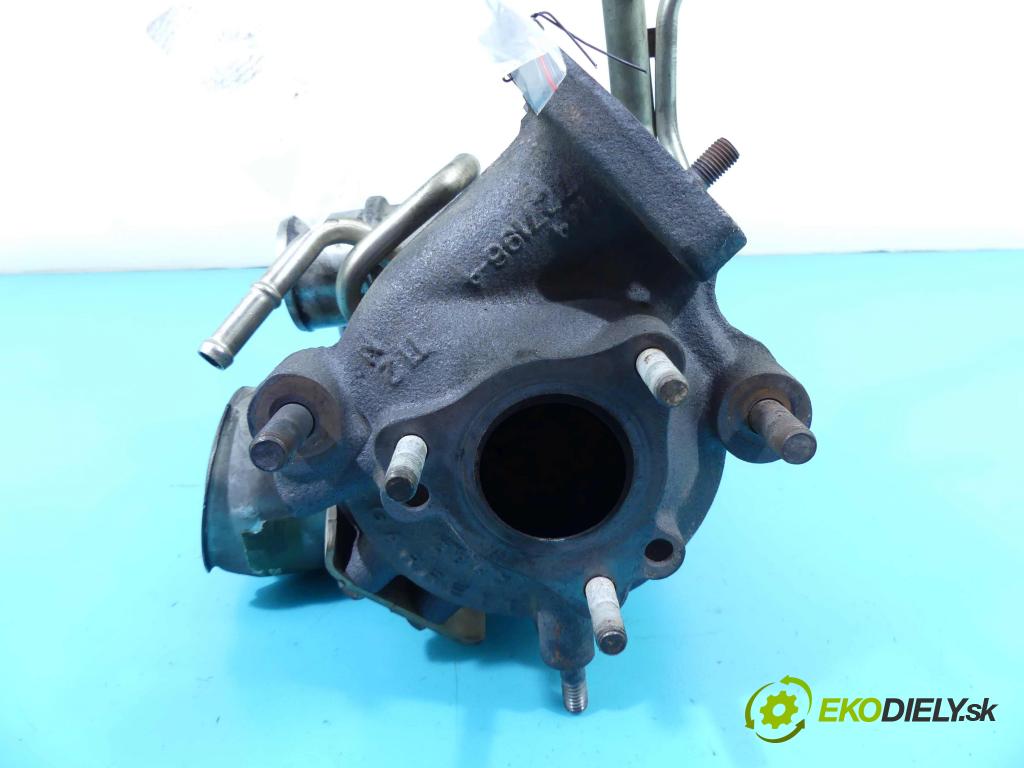 Toyota Avensis II T25 2003-2008 2.0 D4D 116 HP manual 85 kW 1995 cm3 5- turbodúchadlo, turbo 727210-1 (Turbodúchadlá (kompletné))