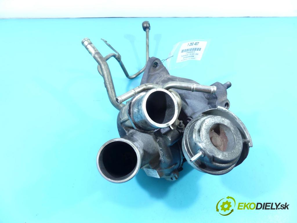 Toyota Avensis II T25 2003-2008 2.0 D4D 116 HP manual 85 kW 1995 cm3 5- turbodúchadlo, turbo 727210-1 (Turbodúchadlá (kompletné))