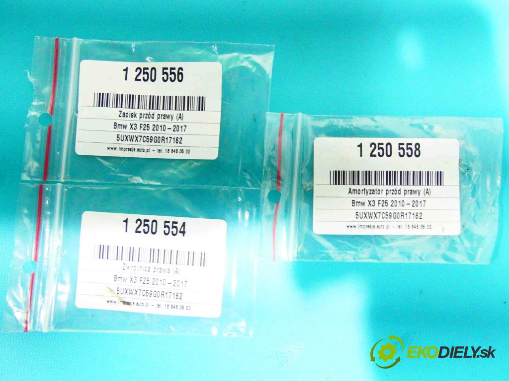 Bmw X3 F25 2010-2017 3.0 306KM automatic 225 kW 2979 cm3 5- náboj pravé  (Náboje)