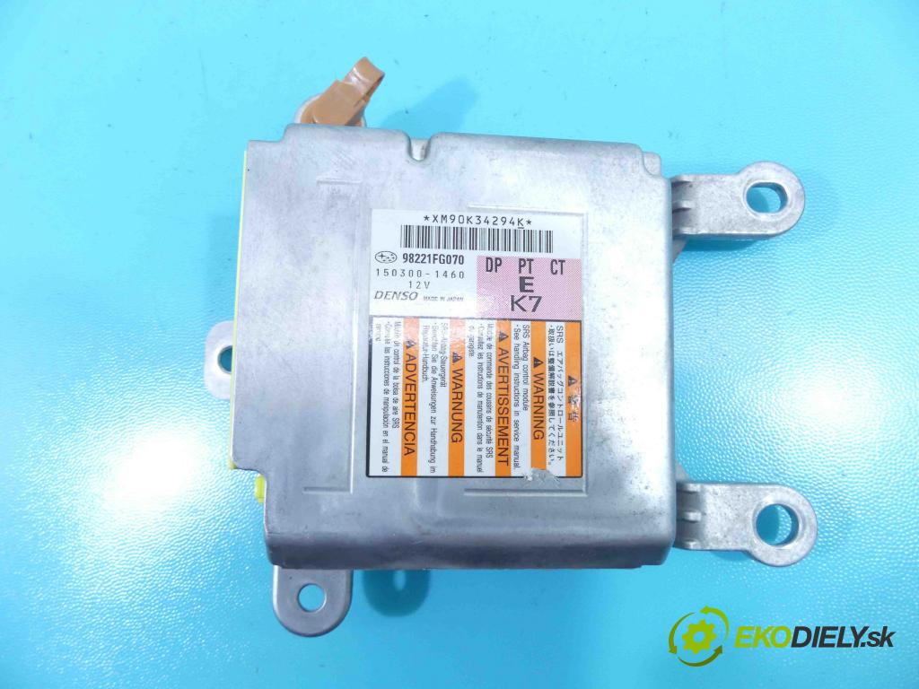 Subaru Impreza III GH 2007-2012 1.5 boxer 107 HP manual 79 kW 1498 cm3 5- modul riadiaca jednotka 98221FG070 (Ostatné)