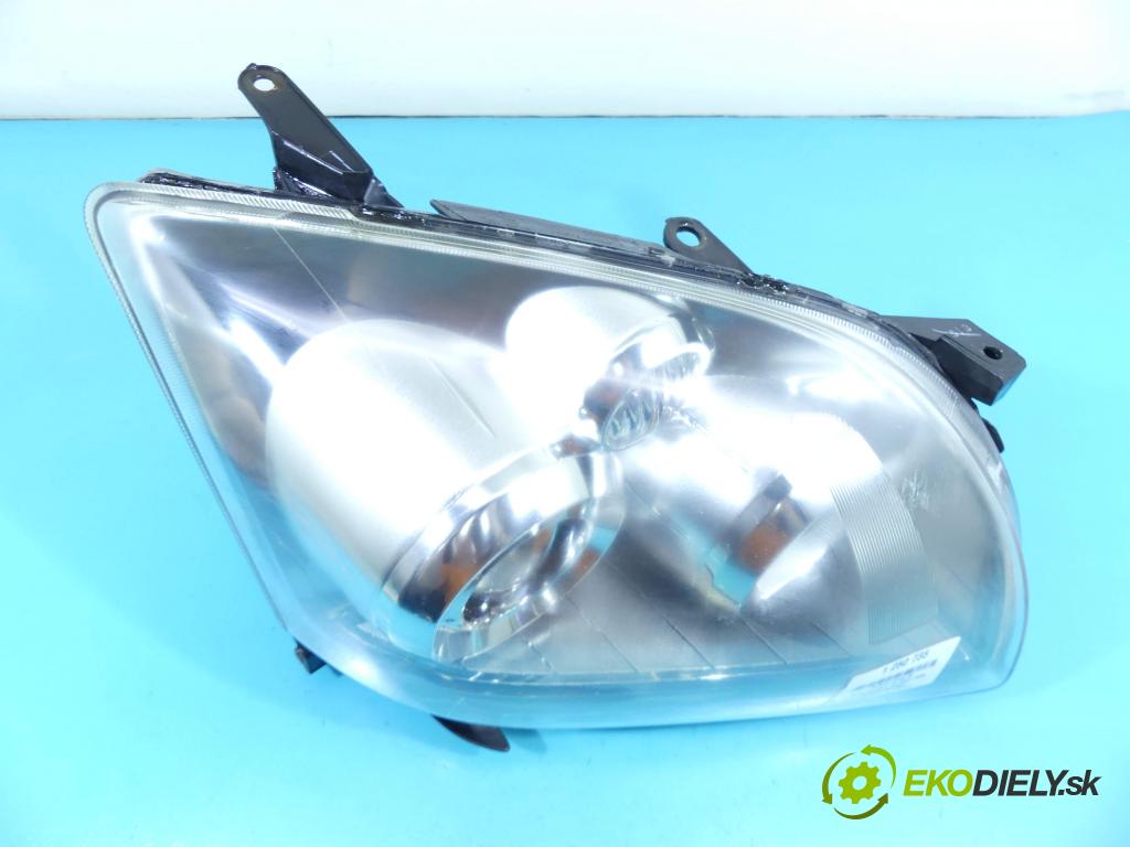 Toyota Avensis II T25 2003-2008 2.0 D4D 126 HP manual 93 kW 1995 cm3 5- Reflektor: pravý  (Pravé)