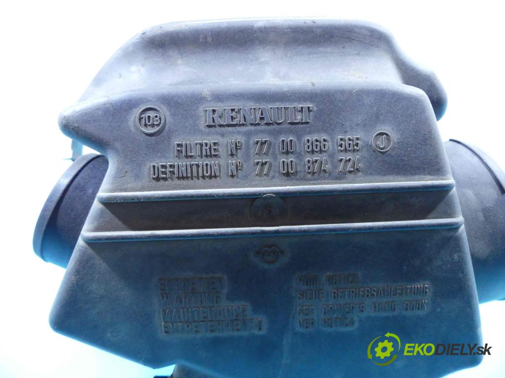 Renault Safrane II 2,5.0 165 hp manual 121 kW 2435 cm3 5- obal filtra vzduchu 7700866565 (Kryty filtrů)
