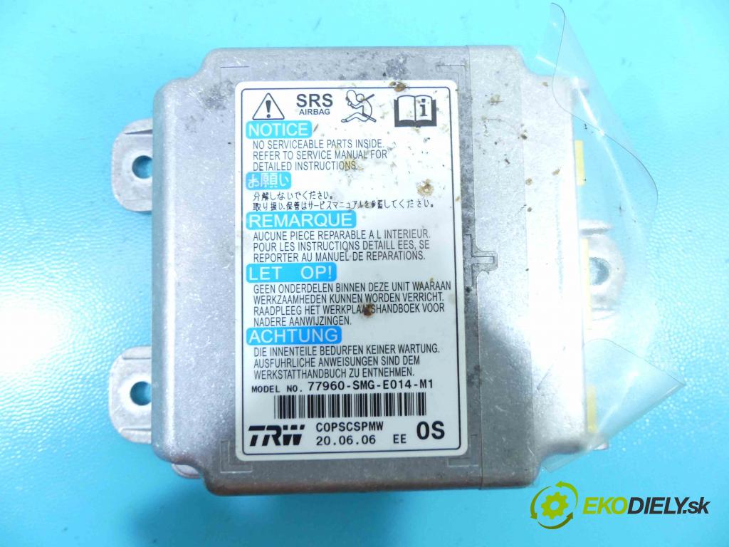 Honda Civic VIII 2006-2011 2.2 i-ctdi: 140 HP manual 103 kW 2204 cm3 5- modul riadiaca jednotka 77960-SMG-E014-M1 (Ostatné)