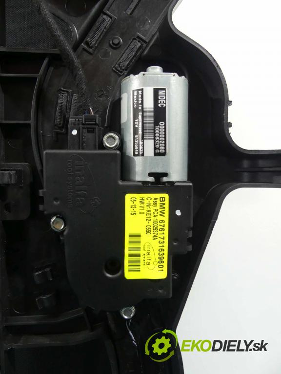 Bmw X3 F25 2010-2017 3.0 306KM automatic 225 kW 2979 cm3 5- Střešní okno:  (Okna karoserie)