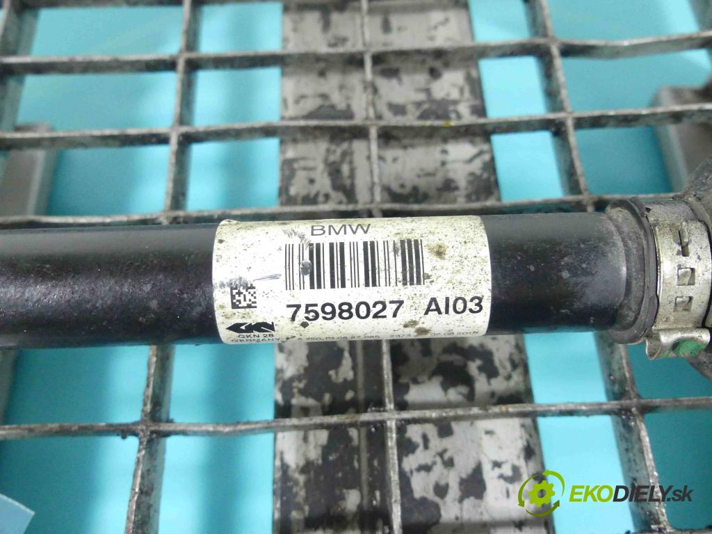 Bmw X3 F25 2010-2017 3.0 306KM automatic 225 kW 2979 cm3 5- poloos ľavé 7598027 (Poloosy)