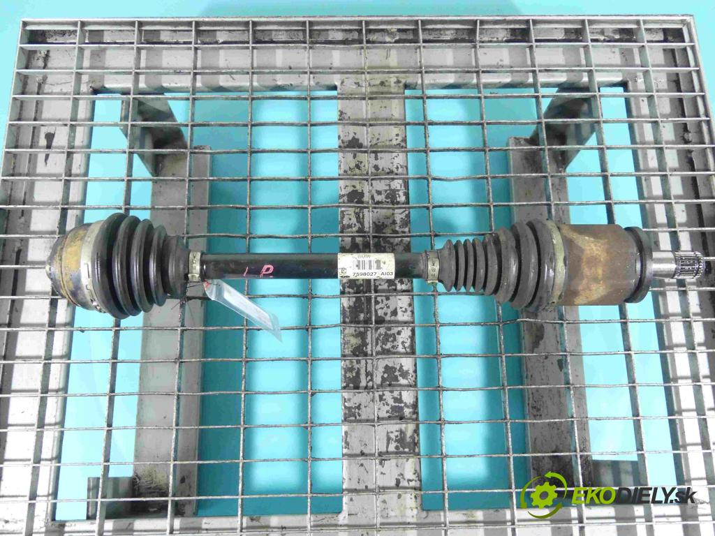 Bmw X3 F25 2010-2017 3.0 306KM automatic 225 kW 2979 cm3 5- poloos ľavé 7598027 (Poloosy)