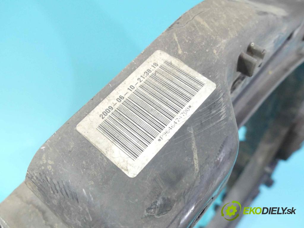 Citroen C5 II 2008-2017 2.0 hdi 140 hp manual 103 kW 1997 cm3 5- stěna přední 9646474780 (Výztuhy přední)