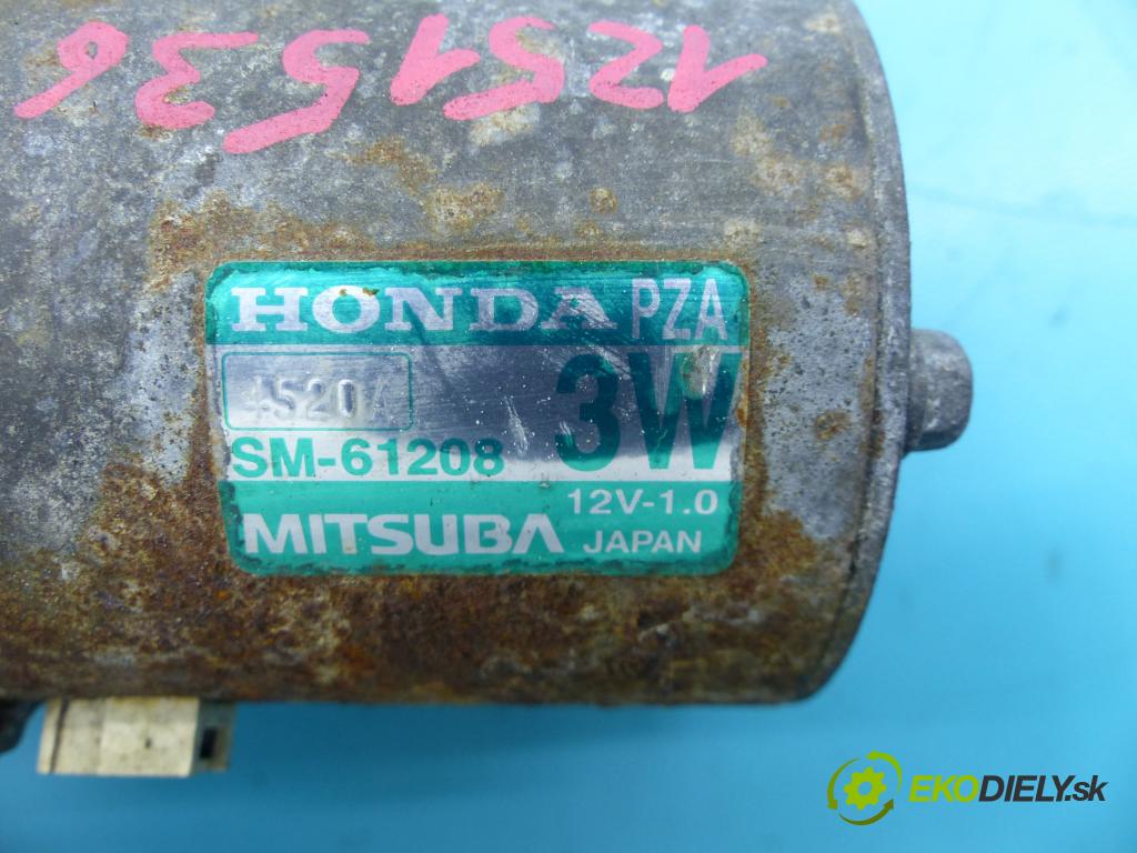 Honda Civic VII 2000-2006 1.3 16v hybrid 83 HP manual 61 kW 1339 cm3 4- štartér SM-61208 (Štartéry)