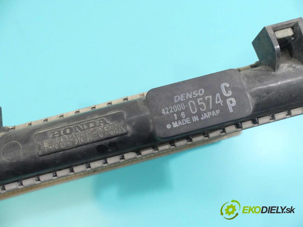 Honda Civic VII 2000-2006 1.3 16v hybrid 83 HP manual 61 kW 1339 cm3 4- chladič 422000-0574 (Chladiče)