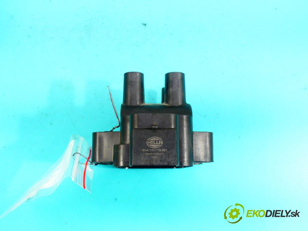 Dacia Dokker 2012- 1.6 8v 82 HP manual 60 kW 1598 cm3 5- cievka zapaľovacia 5DA193175391 (Zapaľovacie cievky, moduly)