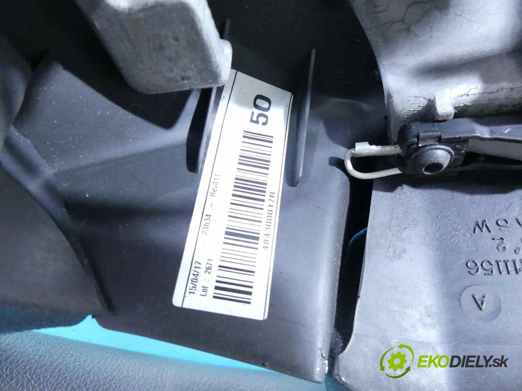 Renault Fluence 1.6 16v 114 HP manual 84 kW 1598 cm3 4- volant 484300017R (Volanty)