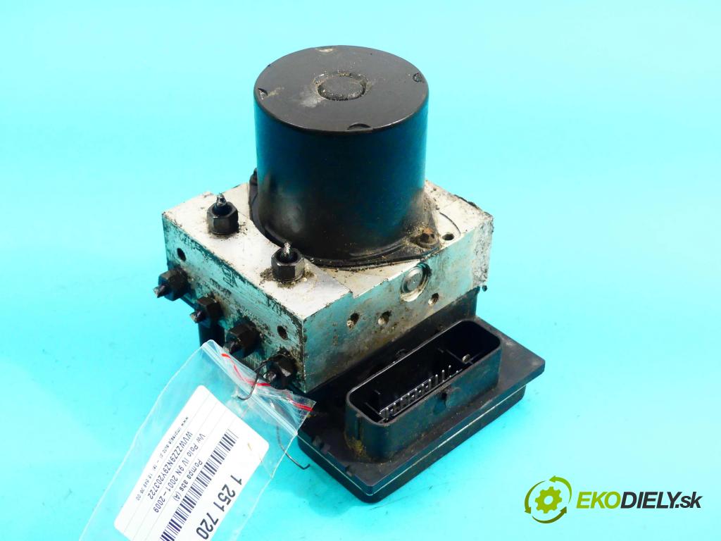 Vw Polo IV 9N 2001-2009 1.2 6v 60 HP manual 44 kW 1198 cm3 3- čerpadlo abs 0265951007 (Pumpy ABS)