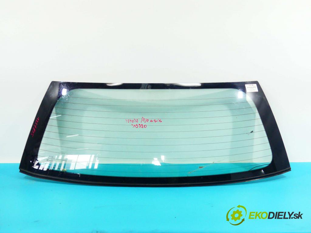 Toyota Avensis I T22 1997-2003 2.0 D4D 110 hp manual 81 kW 1995 cm3 5- sklo zadní  (Okna zadní)