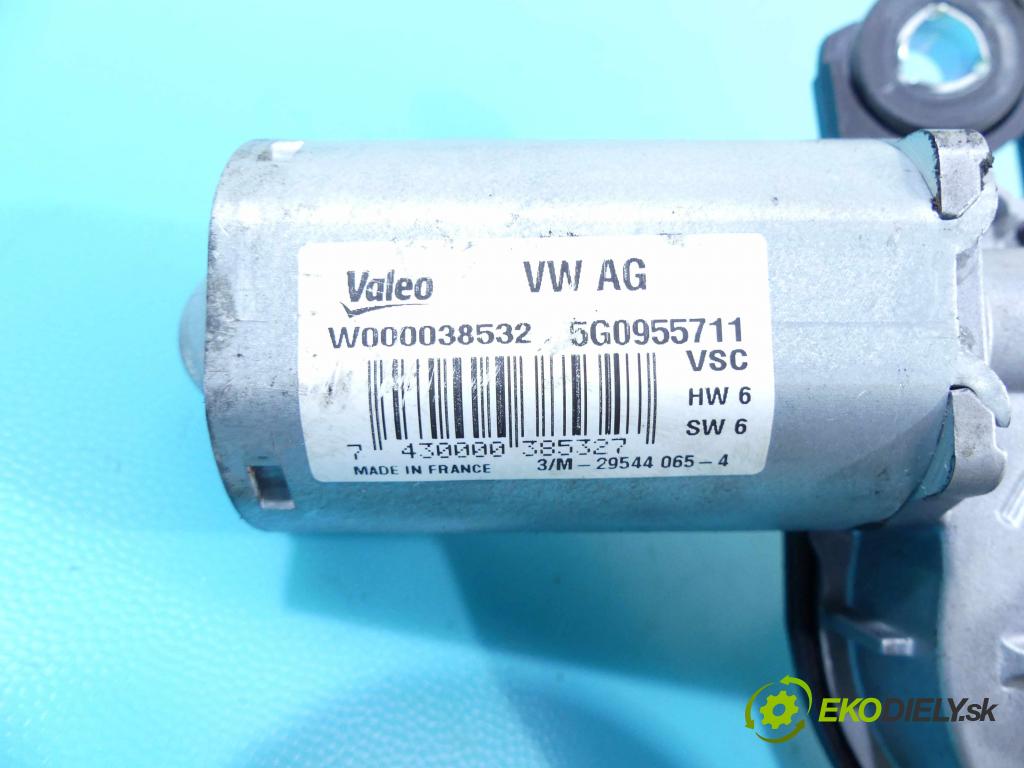 Vw Golf VII 2012-2020 1.4 tsi 122 HP manual 90 kW 1395 cm3 5- motor stieračov zadné 5G0955711