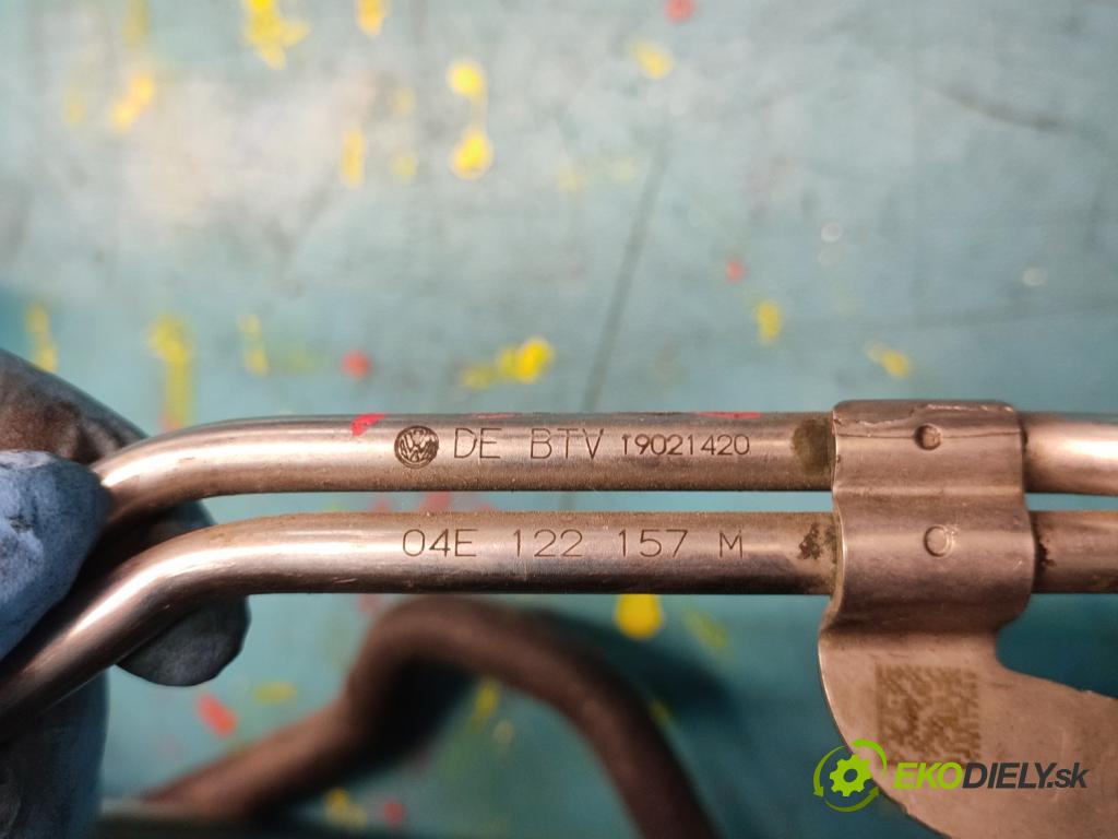 Vw Golf VII 2012-2020 1.4 tsi 122 HP manual 90 kW 1395 cm3 5- rúrka systému chladenia 04E122447K