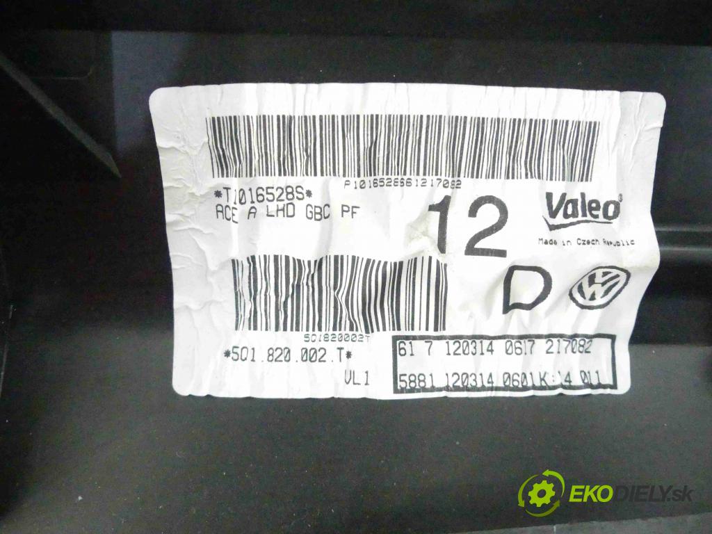 Vw Golf VII 2012-2020 1.4 tsi 122 HP manual 90 kW 1395 cm3 5- radiator 5Q1820002T (Radiátory kúrenia)