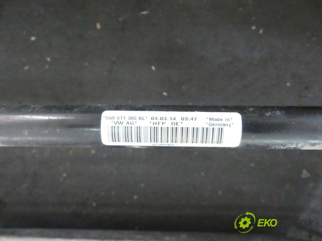 Vw Golf VII 2012-2020 1.4 tsi 122 hp manual 90 kW 1395 cm3 5- zadní výztuha 5Q0505315H