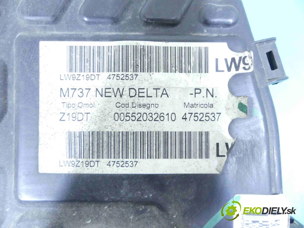 Opel Zafira B 2005-2014 1.9 cdti 101 hp manual 74 kW 1910 cm3 5- obal vačkový Z19DT