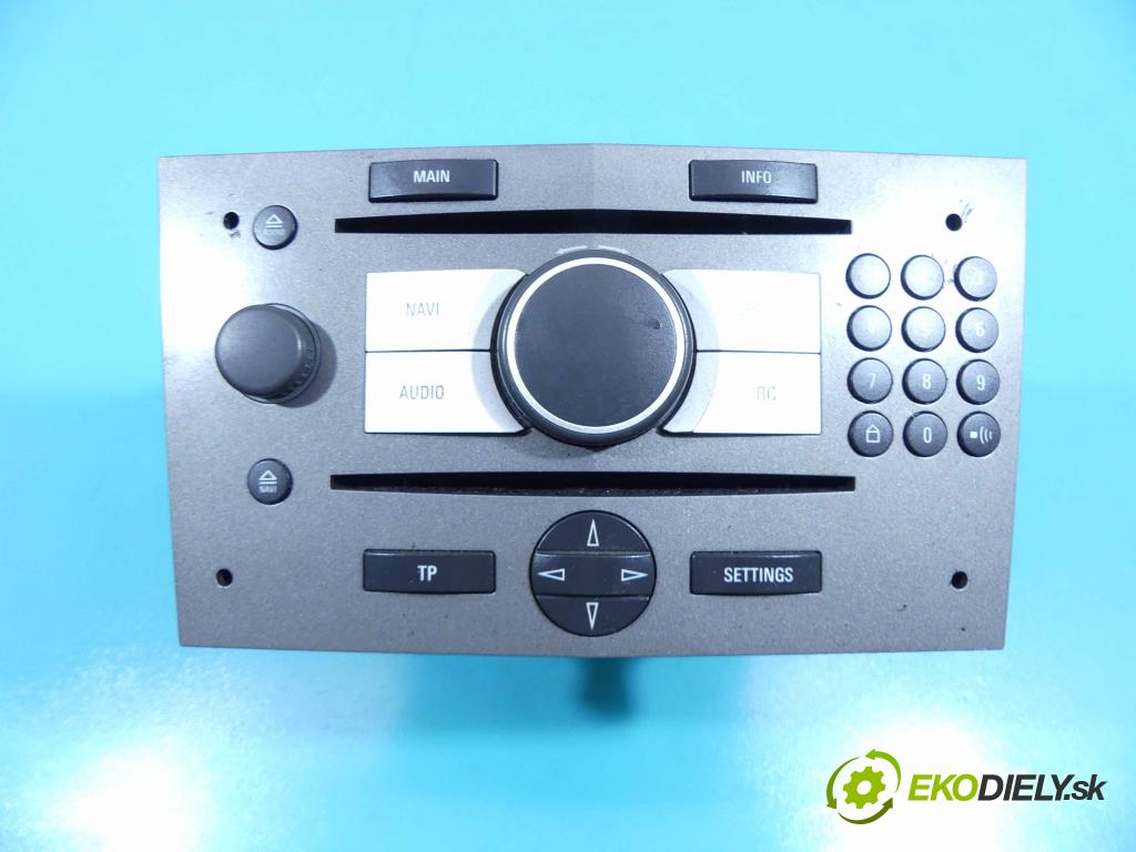 Opel Zafira B 2005-2014 1.9 cdti 101 HP manual 74 kW 1910 cm3 5- Radio originál 13188465