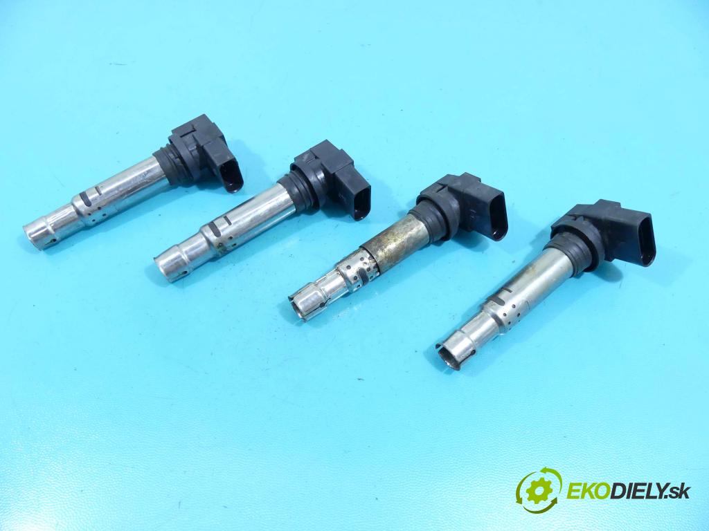 Seat Ibiza III 6L 2002-2008 1.4 16v 75 HP manual 55 kW 1390 cm3 3- cievka zapaľovacia 0040102030 (Zapaľovacie cievky, moduly)