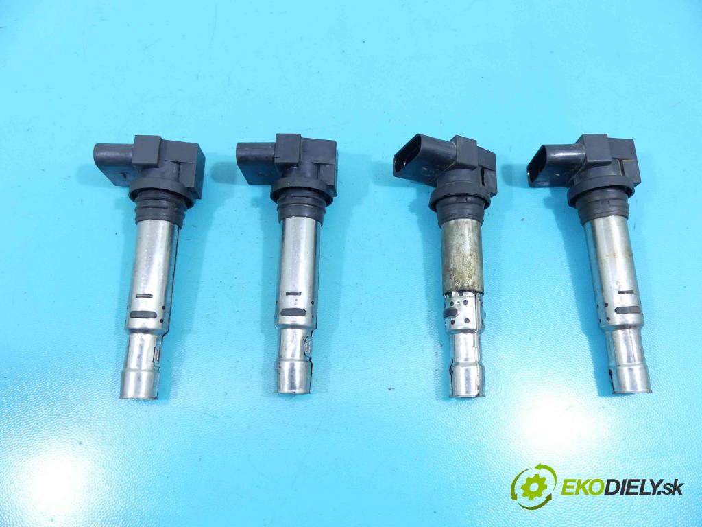 Seat Ibiza III 6L 2002-2008 1.4 16v 75 HP manual 55 kW 1390 cm3 3- cievka zapaľovacia 0040102030 (Zapaľovacie cievky, moduly)