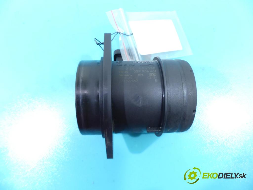 Seat Ibiza IV 6J 2008-2017 1.2 tdi 75 HP manual 55 kW 1199 cm3 3- průtokoměr: 0281006132 (Váha vzduchu)