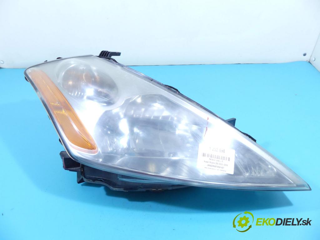 Nissan Murano Z50 2003-2008 3.5 V6 234KM automatic 172 kW 3498 cm3 5- Reflektor: pravý  (Pravé)