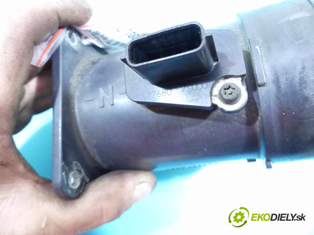 Nissan Murano Z50 2003-2008 3.5 V6 234KM automatic 172 kW 3498 cm3 5- průtokoměr: 22680-CA000 (Váhy vzduchu)