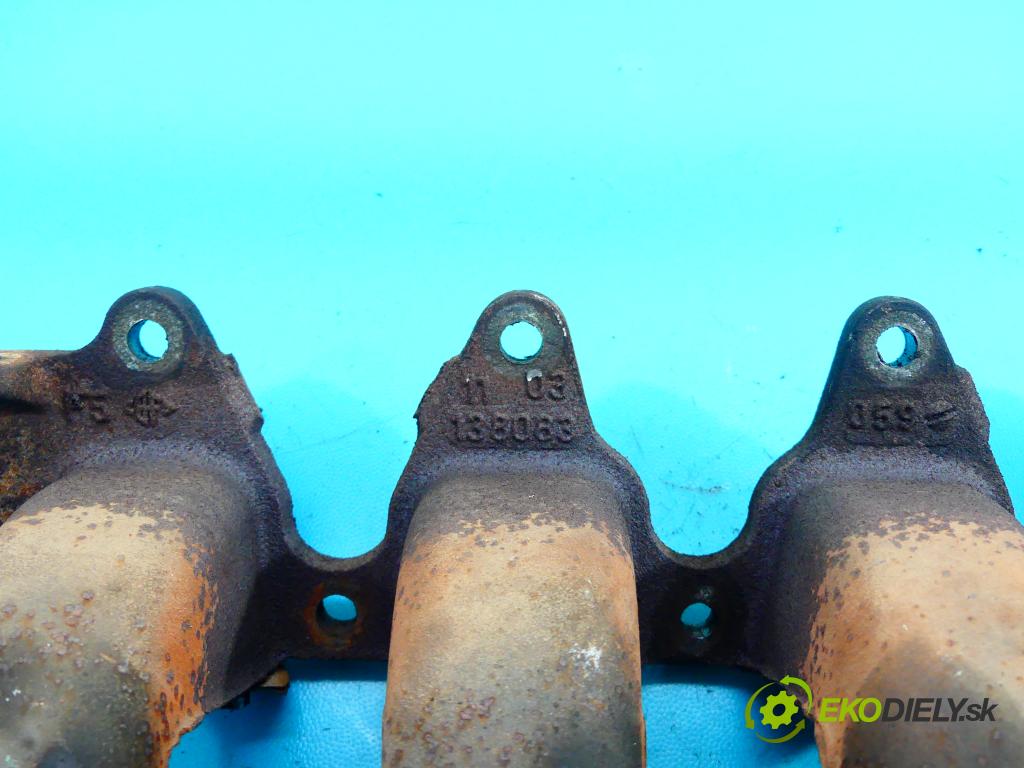 Renault Laguna II 2001-2007 1.8 16v 121KM manual 89 kW 1783 cm3 5- potrubí výfuk  (Výfukové potrubí)