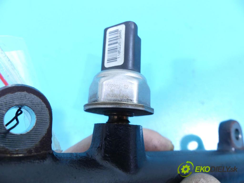 Peugeot 307 2.0 hdi 136 HP manual 100 kW 1997 cm3 5- lišta vstrekovacia 9654726280 (Vstrekovacie lišty)