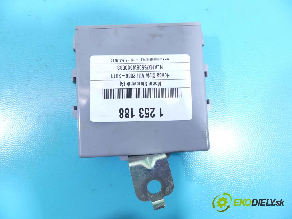 Honda Civic VIII 2006-2011 1.8 16v 140 HP manual 103 kW 1799 cm3 4- modul riadiaca jednotka 08V67-SNB-6M0-01 (Ostatné)