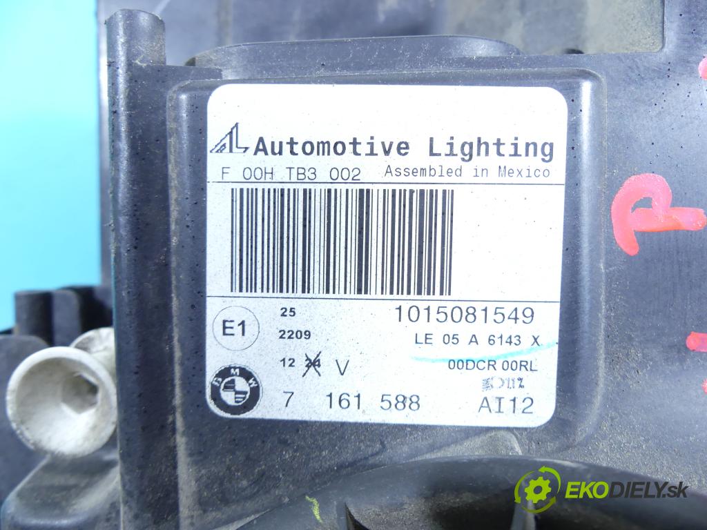 Bmw X5 E70 2006-2013 3.0d 306KM automatic 225 kW 2993 cm3 5- Reflektor: pravý 7161588 (Pravé)