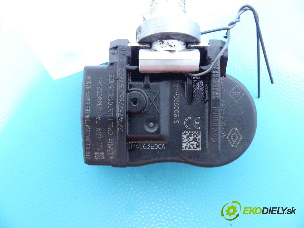 Renault Fluence 1.6 16v 114 hp manual 84 kW 1598 cm3 4- snímač tlaku S180052064A (Snímače tlaku)