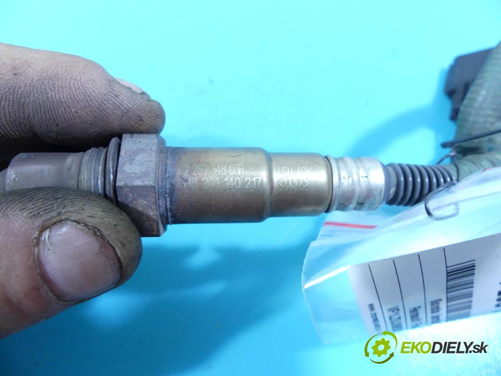 Renault Fluence 1.6 16v 114 HP manual 84 kW 1598 cm3 4- Sonda lambda 0258027031 (Lambda sondy)