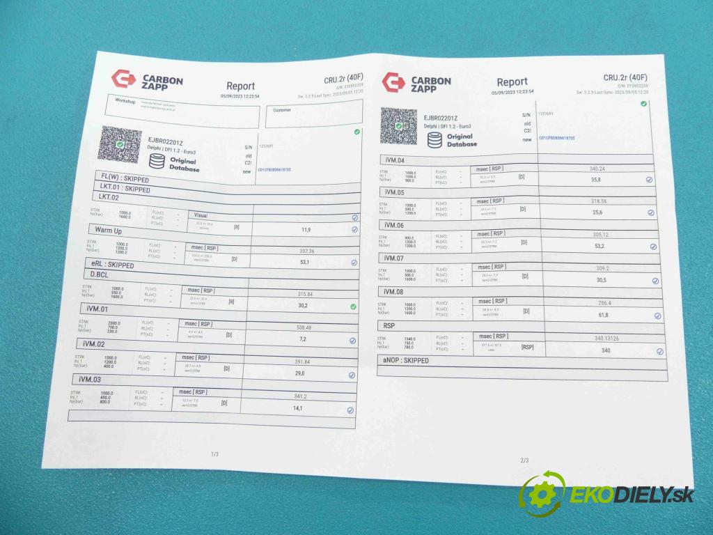 Ford Focus Mk1 1998-2004 1.8 tdci 101 HP manual 74 kW 1753 cm3 5- vstrek EJBR02201Z (Vstrekovače)