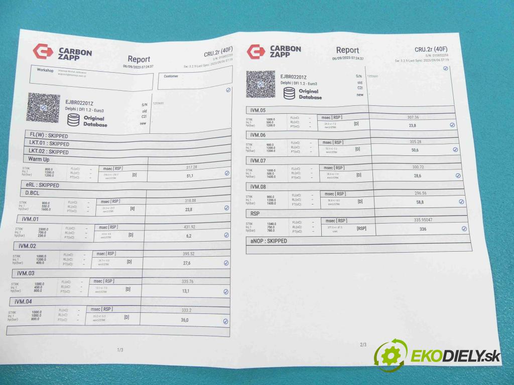Ford Focus Mk1 1998-2004 1.8 tdci 101 HP manual 74 kW 1753 cm3 5- vstrek EJBR02201Z (Vstrekovače)