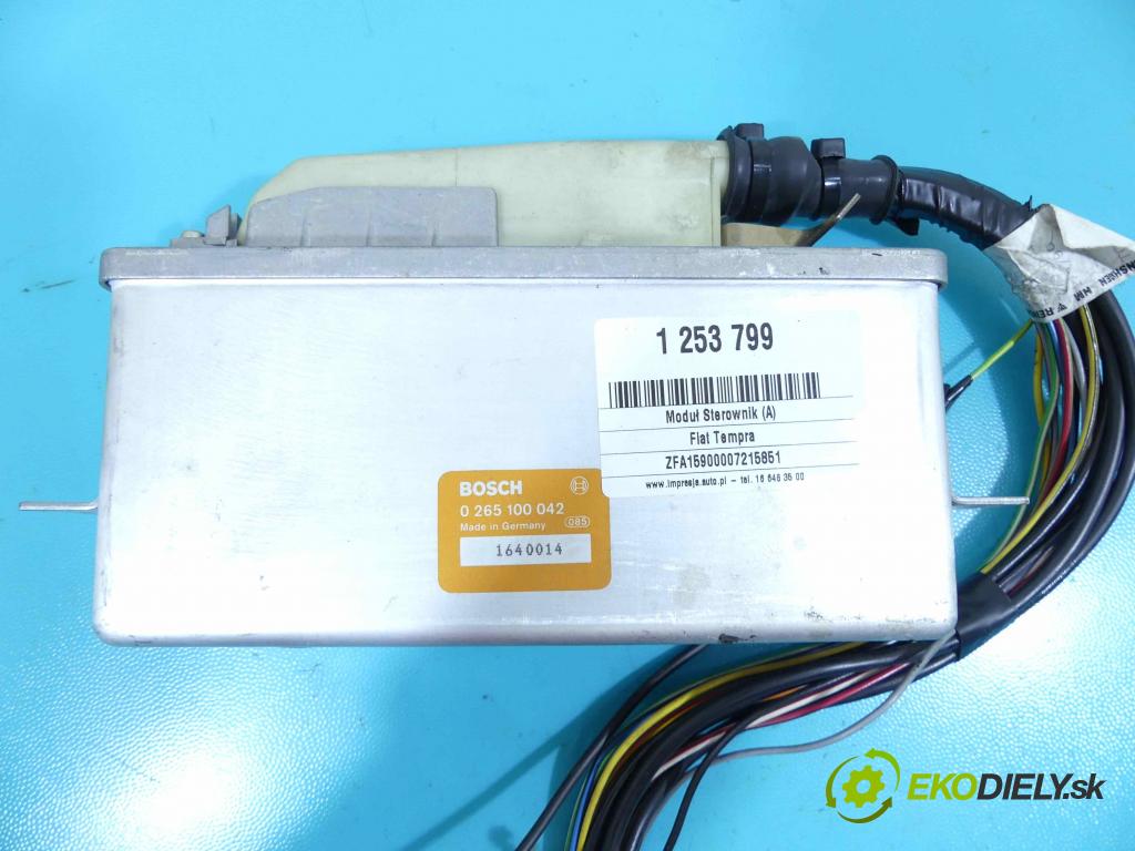Fiat Tempra 2.0 113 HP manual 83 kW 1999 cm3 4- modul riadiaca jednotka 0265100042 (Ostatné)