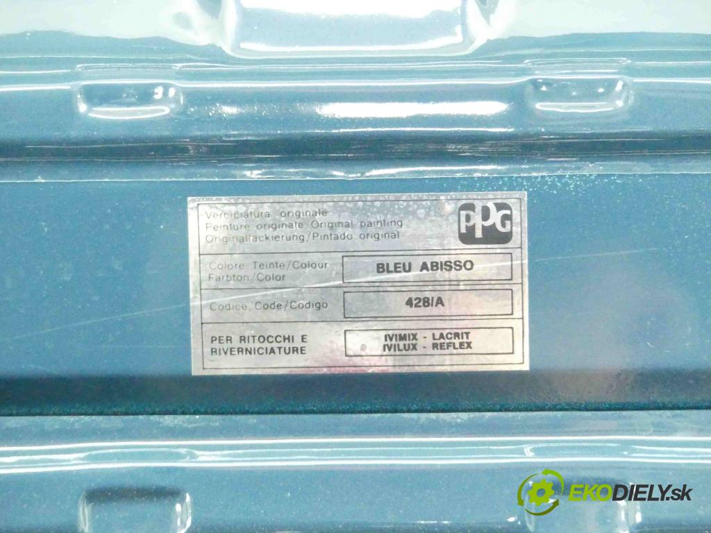 Fiat Tempra 2.0 113 hp manual 83 kW 1999 cm3 4- zadní kufrové dveře  (Zadní kapoty)