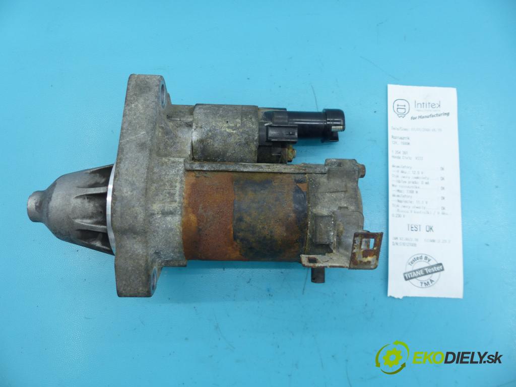 Honda Civic VIII 2006-2011 1.8 16v 140 HP manual 103 kW 1799 cm3 4- štartér 428000-5280 (Štartéry)