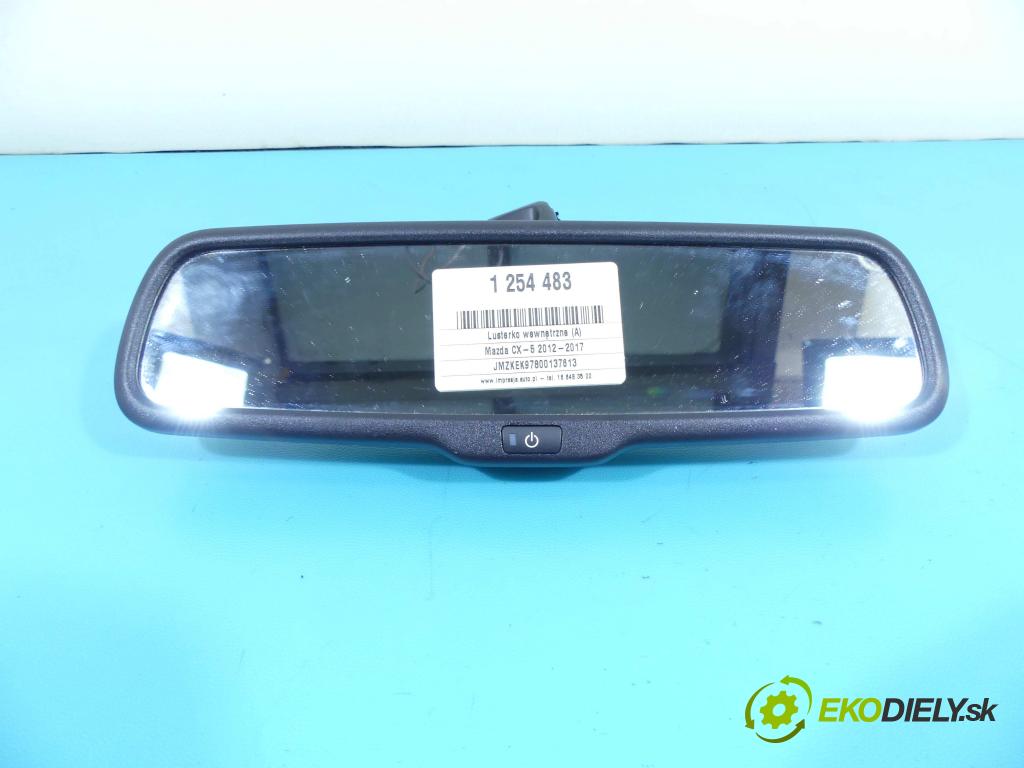 Mazda CX-5 2012-2017 2.0 B 16V 160 HP automatic 118 kW 1998 cm3 5- zrkadlo uvnitř: E11026654 (Spätné zrkadlá vnútorné)