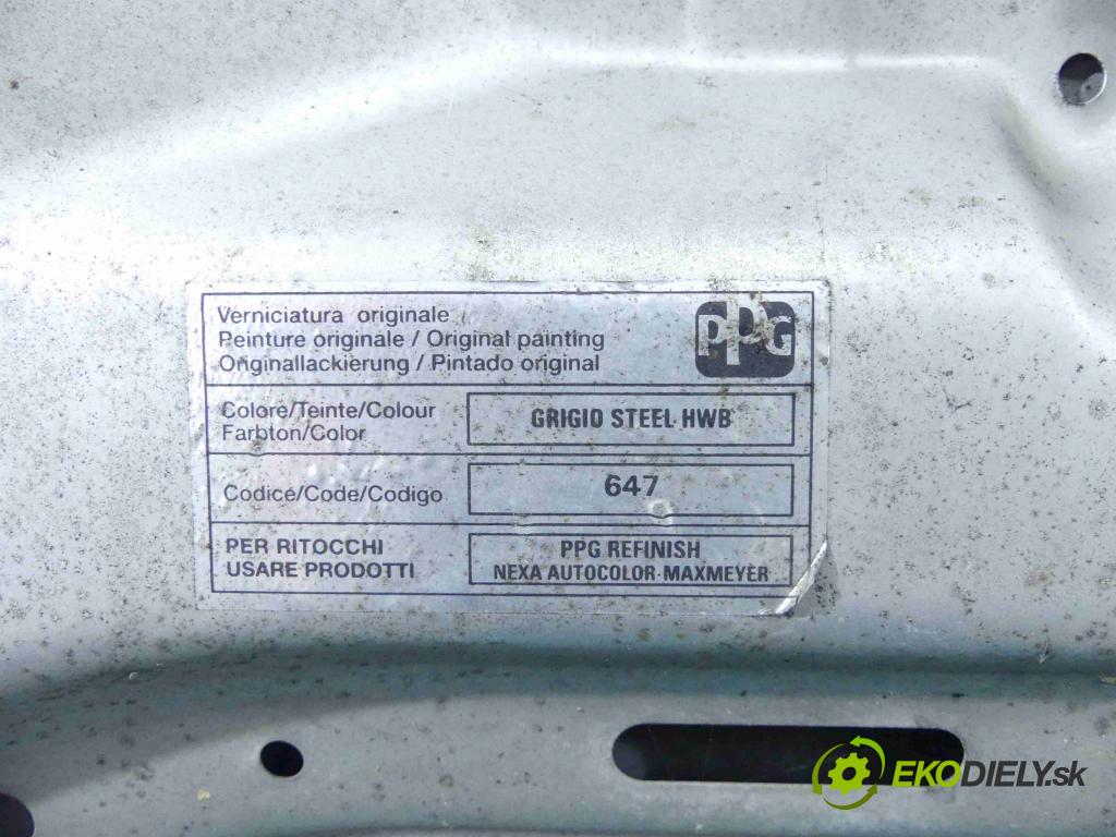 Fiat Punto II 1999-2010 1.2 60 HP manual 44 kW 1242 cm3 5- kapota predná